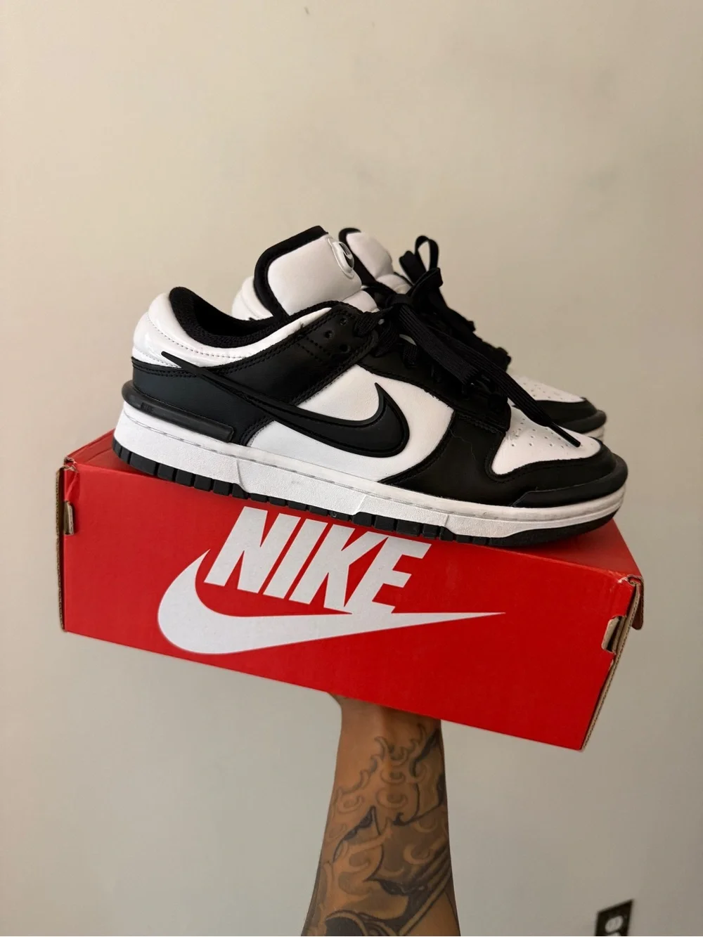 Nike Women’s Dunk Low Twist — Black and White